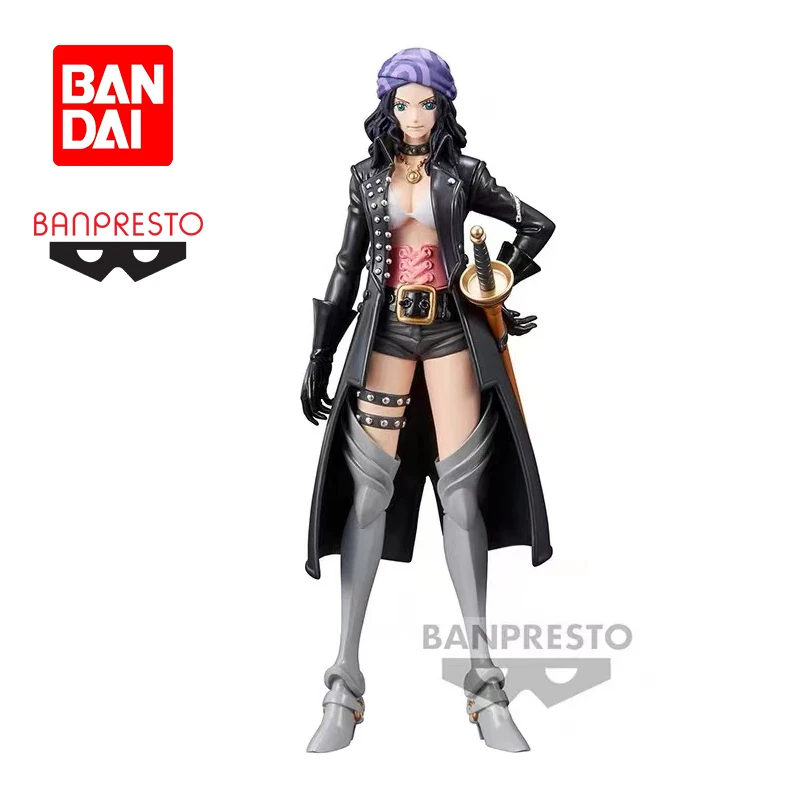 

Bandai оригинальный DeluxeFigure один кусок Нико-Робин DXF фильм красный 17 см аниме фигурки игрушки Коллекционная модель Рождественский подарок на день рождения