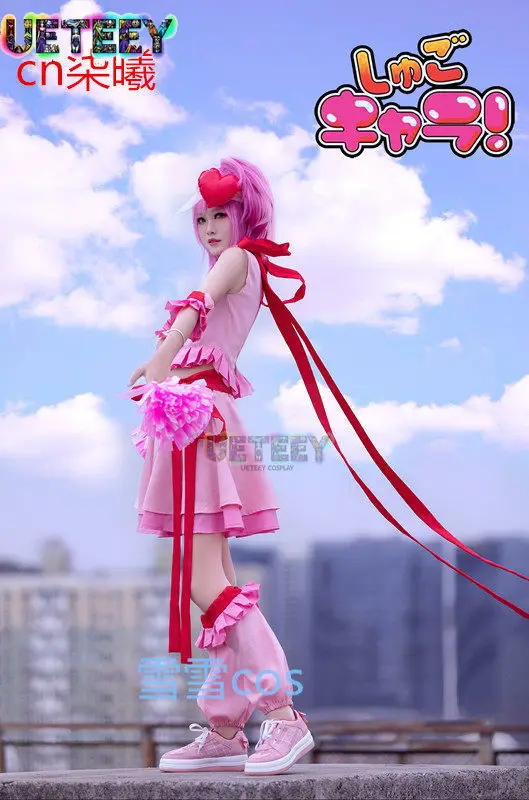 Фото UETEEY COS Shugo Chara Himeno Amu Ran Transformation Косплей Костюм Аниме Представление Хэллоуин Аниме Костюм Нестандартного Размера №2