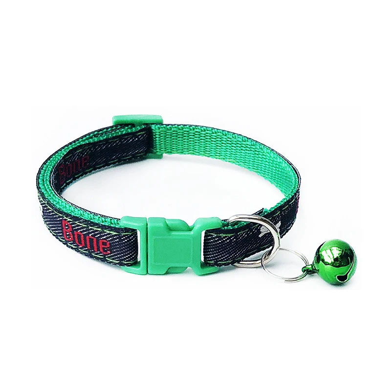 Мультяшный Забавный Милый Колокольчик регулируемые ошейники для собак и кошек