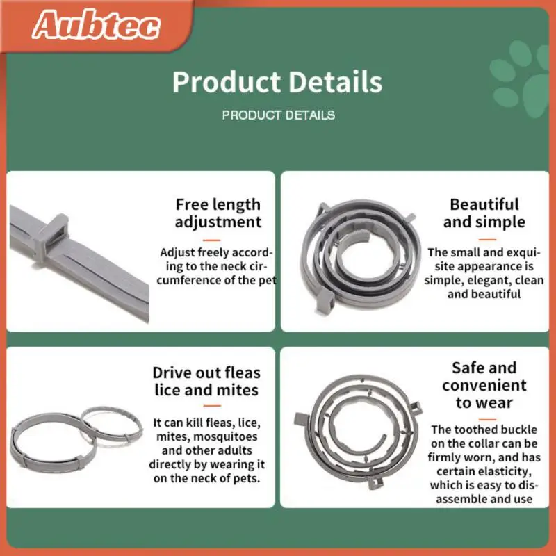 

Ошейник для больших собак и щенков, Отпугиватель блох, Отпугиватель насекомых