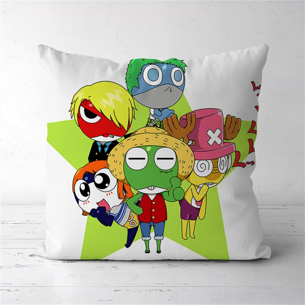 

Двухсторонняя аниме Подушка для детей Keroro gunsousergeant Frog 291