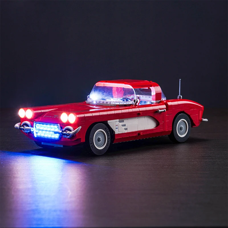 

LED Lights Compatible With 10321 Corvette Building Blocks Lighting DIY Toy Gift (Only Including Lamp)