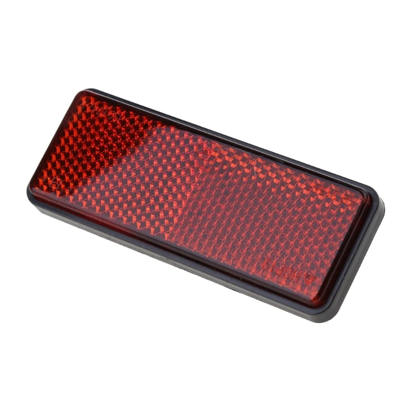 

Motorcycle Scooter Quad Rectangle Reflective Plate Warning Reflector for yamaha