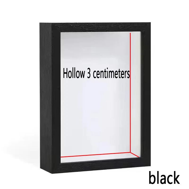 

Деревянная стереоскопическая фоторамка для сухоцветов XK003