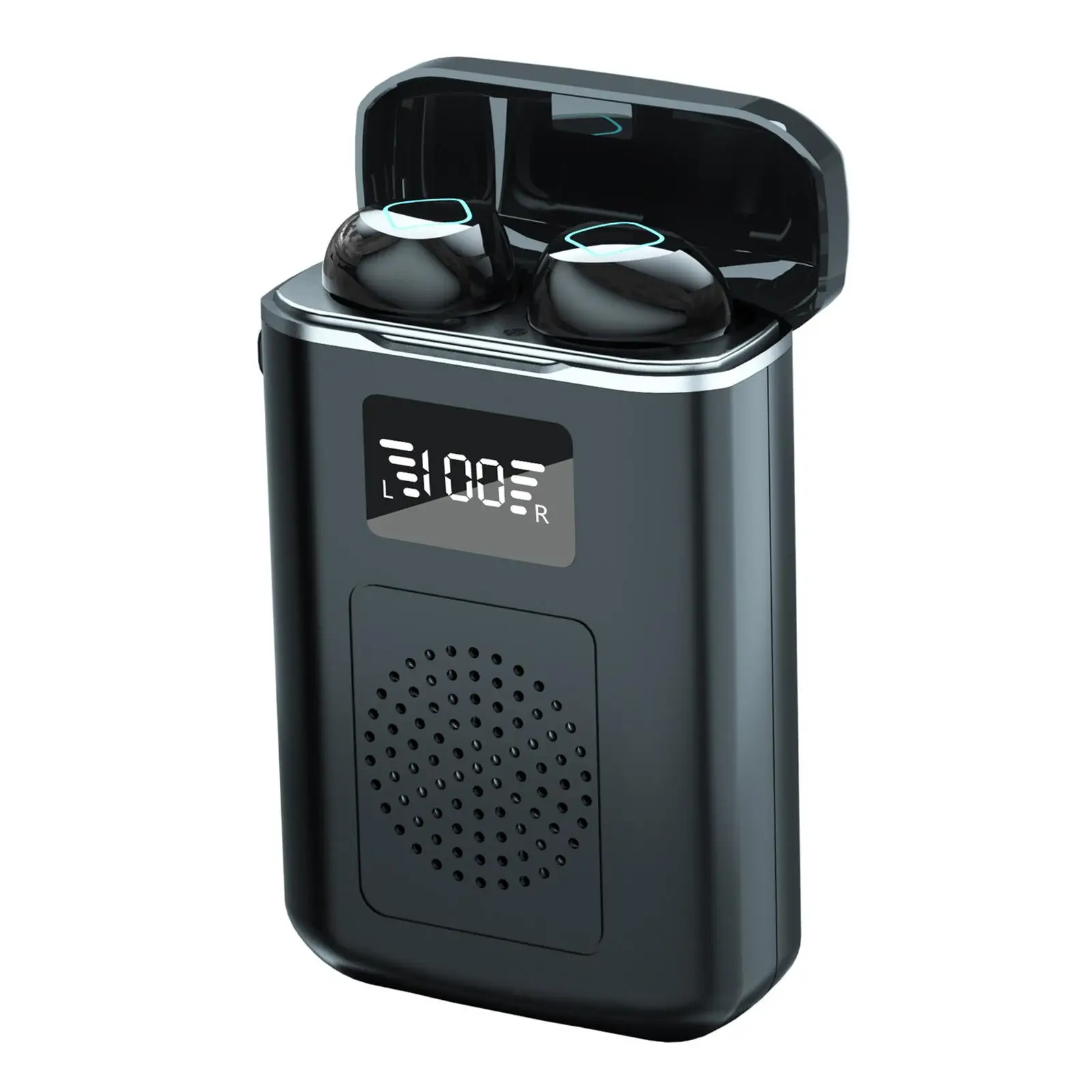 

Затычки для ушей, Динамик с зарядный чехол бас звуки IPX7 Водонепроницаемый спортивные наушники