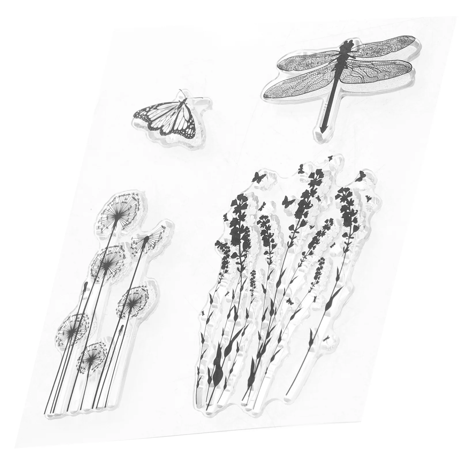 

Stamps Silicone Clear Makingjournaling Sealscrapbooking Stamping Toolalbum Photo Printing Transparent Stampplants Exquisitekids