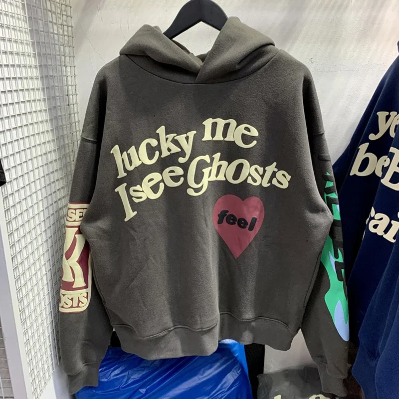 Толстовка CPFM с буквенным принтом высококачественная повседневная толстовка