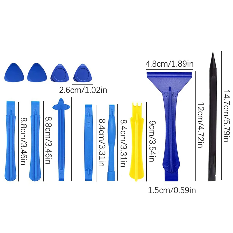 

12pcs/set Pry Bar Tool Mobile Electronic Equipment Repair Computer Disassemble Pry Opening Screwdriver Kits Screen Hand Tool