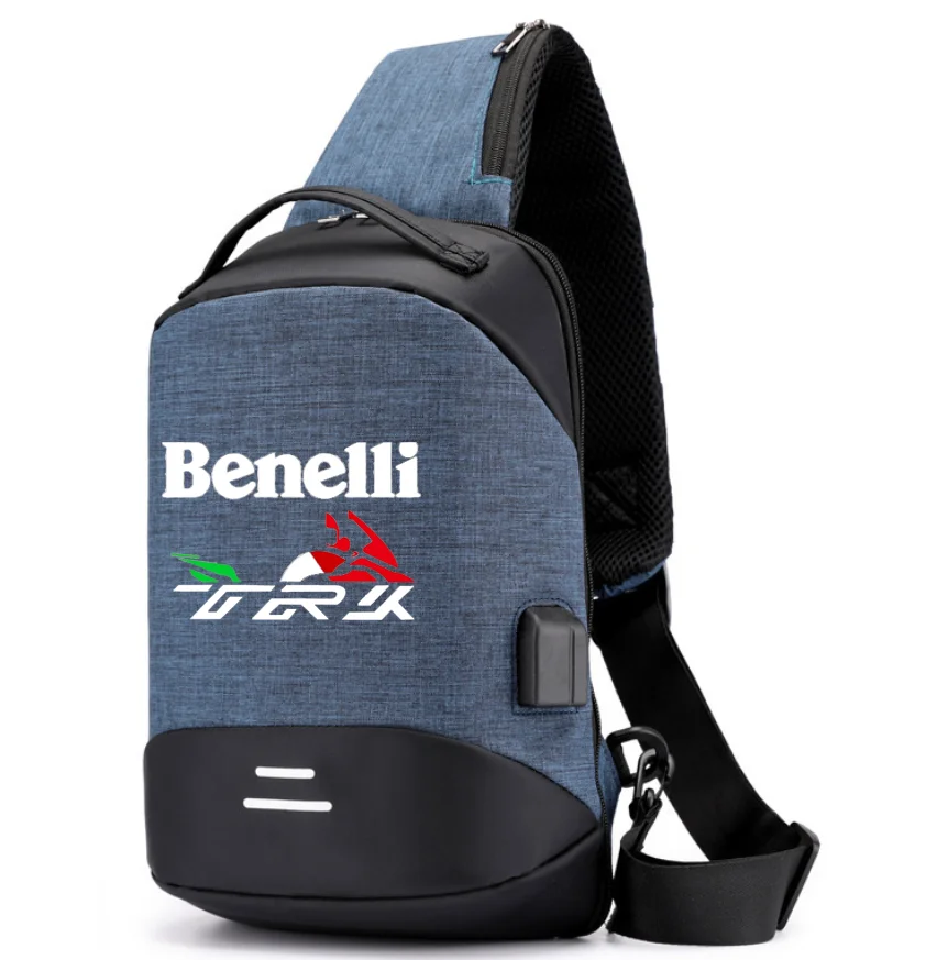 

Men Shoulder BENELLI Icar logo Hiking Backpack Nylon Outdoor Camping Trekking Chest Sling Bag