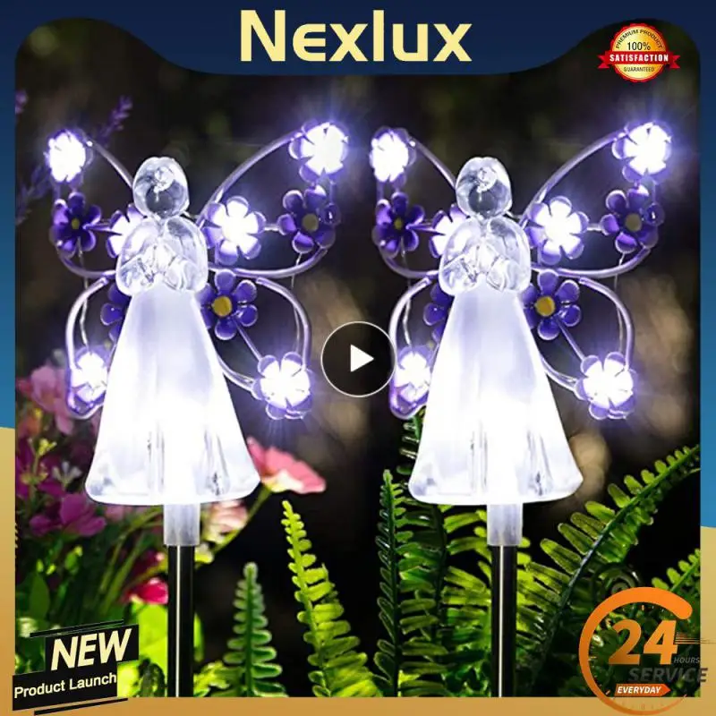 

Outdoor Light Ambient Light Outdoor Decorative Lights Lawn Lamp Garden Light Floor Lamp Lighting Solar Light Angel Garden Lights