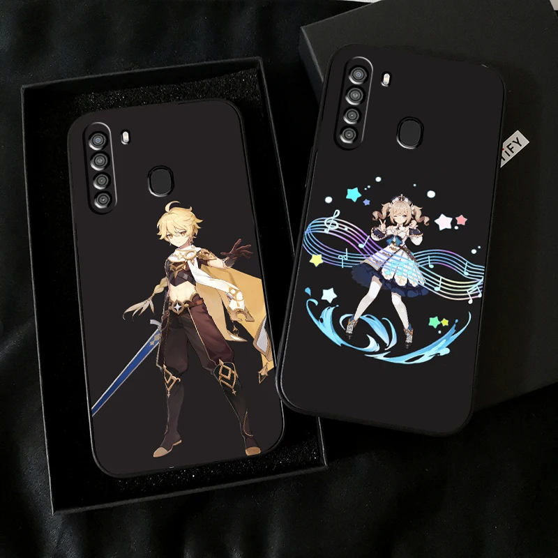 

Genshin Impact Project Game Phone Case For Samsung Galaxy S20 S20FE S20 Ulitra S21 S21FE S21 Plus S21 Ultra Funda