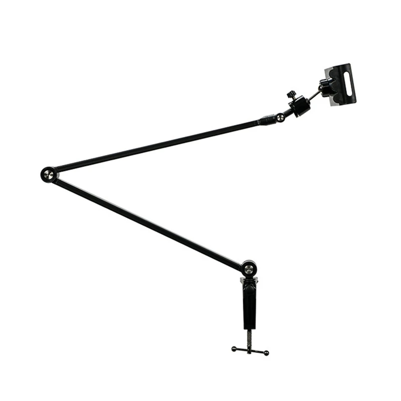 

RISE-Heavy Duty Microphone Boom Arm Stand NB35 Mic Adjustable Suspension Arm Mount Stand Holder For Voice Record