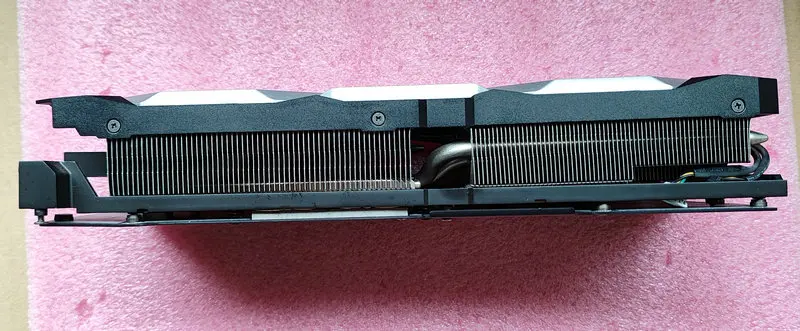Оригинальный радиатор-кулер для видеокарты MSI RTX2080Ti SUPER VENTUS OC с задней пластиной