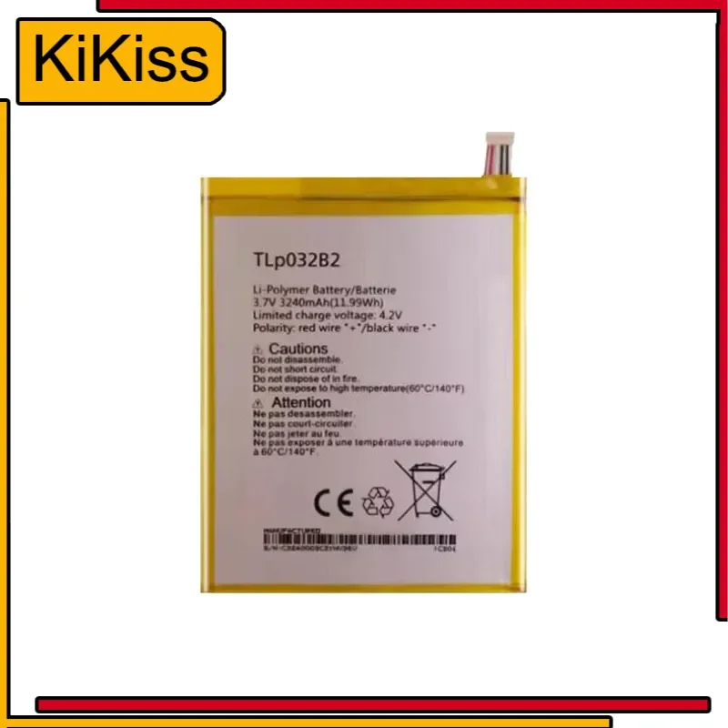 Аккумулятор для планшета Alcatel One Touch POP 7 Pixi 8 P310A 3240 мАч модель TLp032B2 TLp032BD