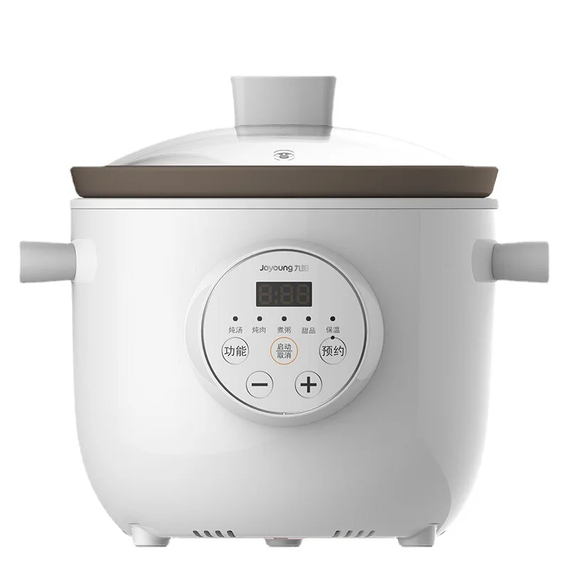

Food Cooking Maker Jiuyang Zisha Electric Stew Pot Soup 1.5 Liter Capacity Bird's Nest Health Baby Porridge