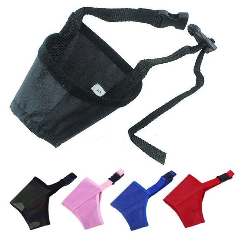 

Adjustable Nylon Dog Mouth Muzzle For Small Medium Large Dogs Anti Bark Bite Chew Dog Muzzles