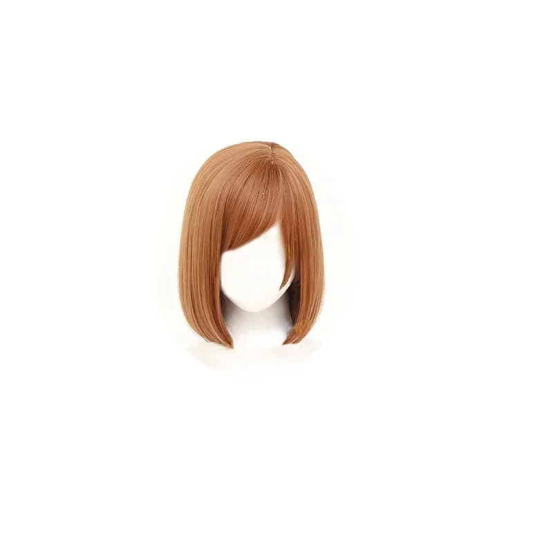 Anime Jujutsu Kaisen Yuji Itadori Full Cosplay Costume Kugisaki Nobara Hammer Wig