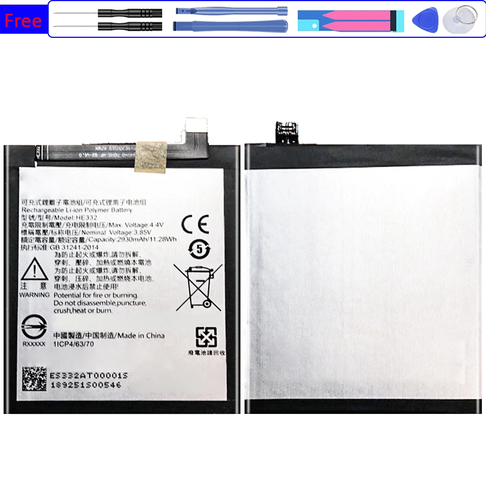 Аккумулятор HE332 2930 мАч для Sharp S2 Fs8010 Aquos S2 FS8018 S3 Mini S3mini, замена и номер для отслеживания