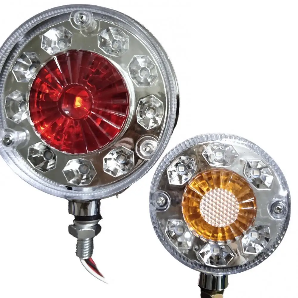 

White DC24V Red Lighting LED Side Lamp Car Truck Trailer Double-Sided Light