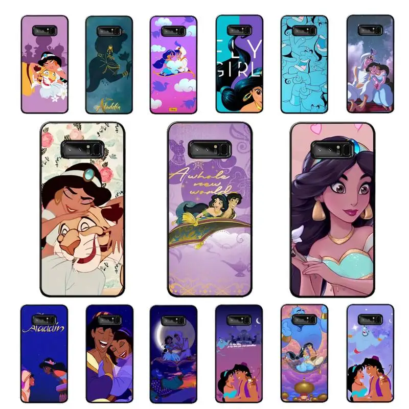 

Disney Alladin Phone Case for Samsung Note 5 7 8 9 10 20 pro plus lite ultra A21 12 02