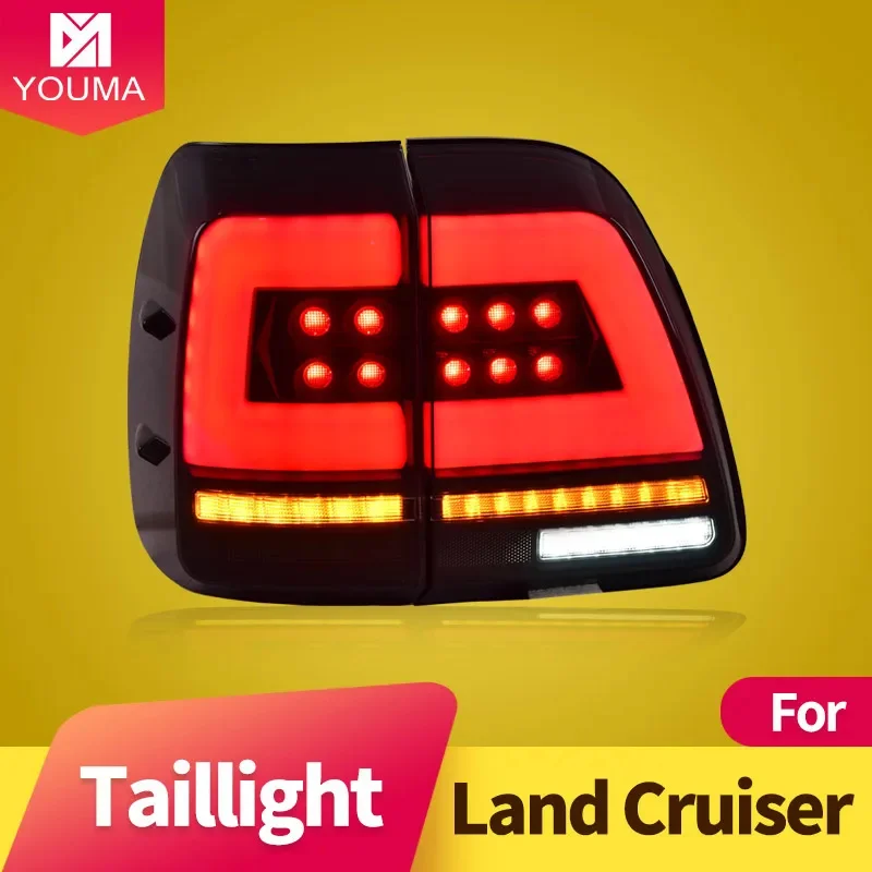 Стайлинг автомобиля для Toyota Land Cruiser LC100 задние фонари 1998-2007 фонарь заднего хода