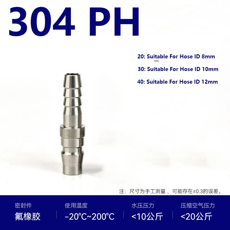 

Быстрые соединители C-типа из нержавеющей стали