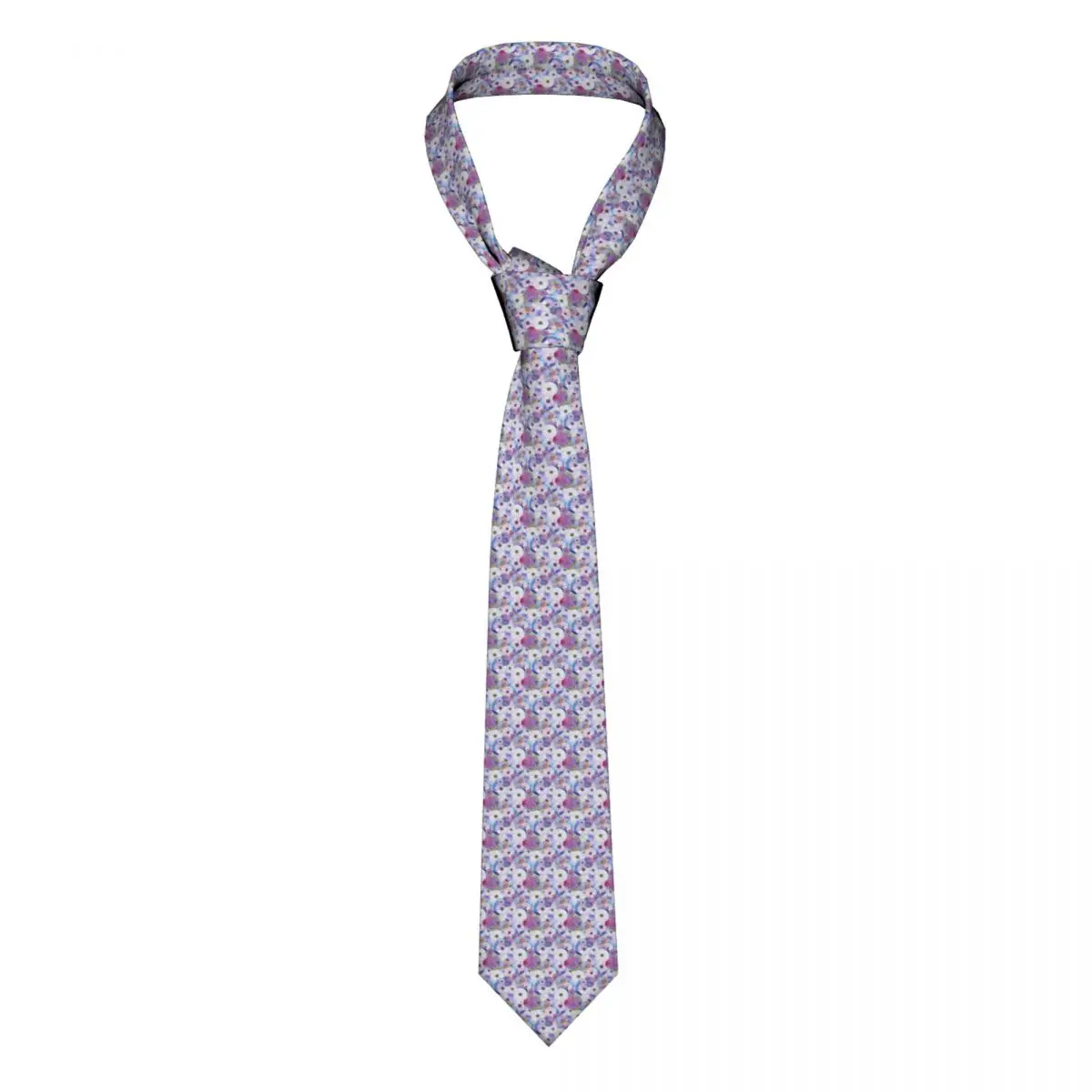 

Casual Arrowhead Skinny Floral Asters And Daisy Necktie Slim Tie For Men Man Accessories Simplicity For Party Formal Tie