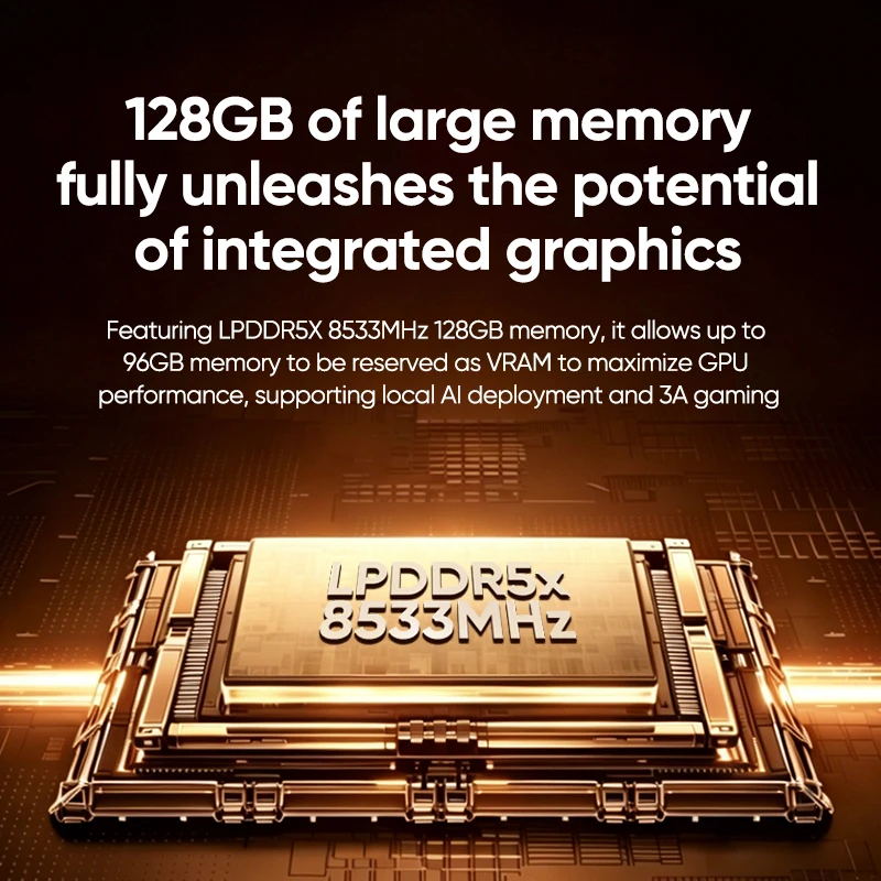Фото Игровой мини-ПК Topton 128 ГБ LPDDR5 с ИИ, AMD Ryzen AI Max+395 Radeon 8060S, 4*M.2 NVMe, NAS, компьютер-файрвол, два сетевых порта 10G/2.5G, WIFI7 №4