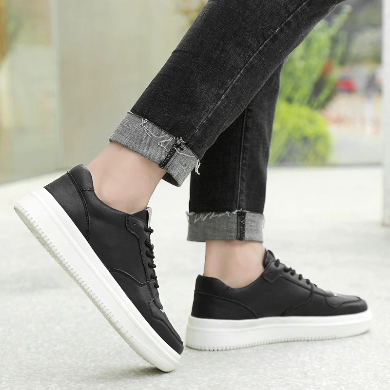 Fashion Men Casual Shoes Male Oxfords Office Wedding Party Leather British Style Flats % | Обувь