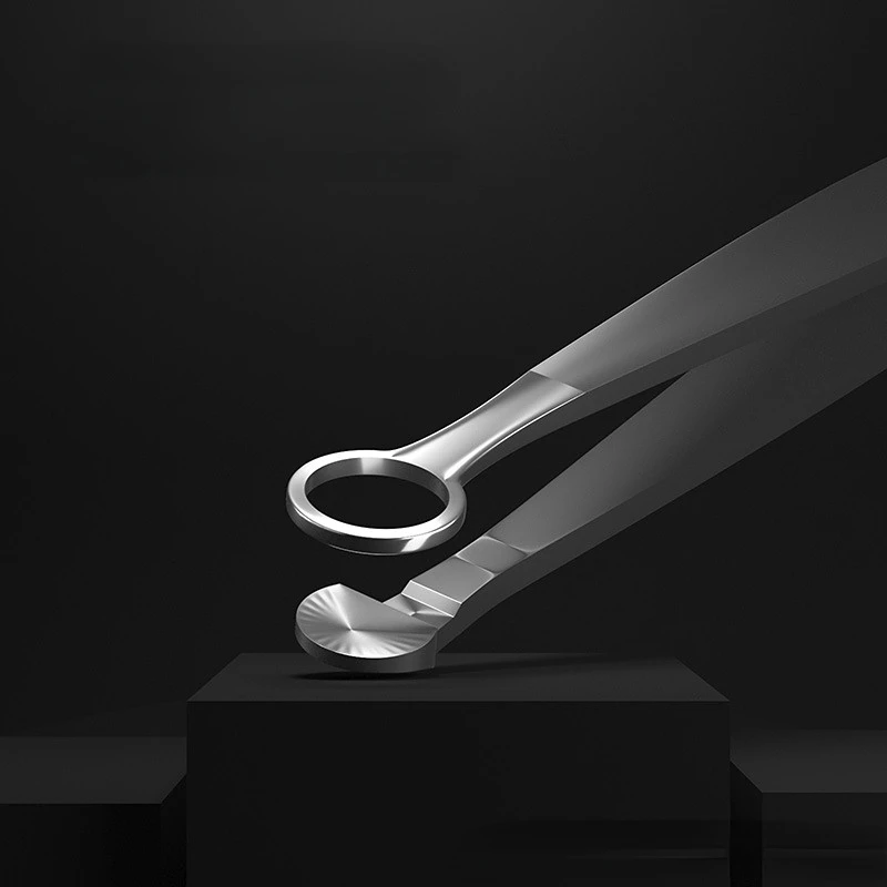 Новый Круглый триммер для волос в носу из нержавеющей стали многофункциональный