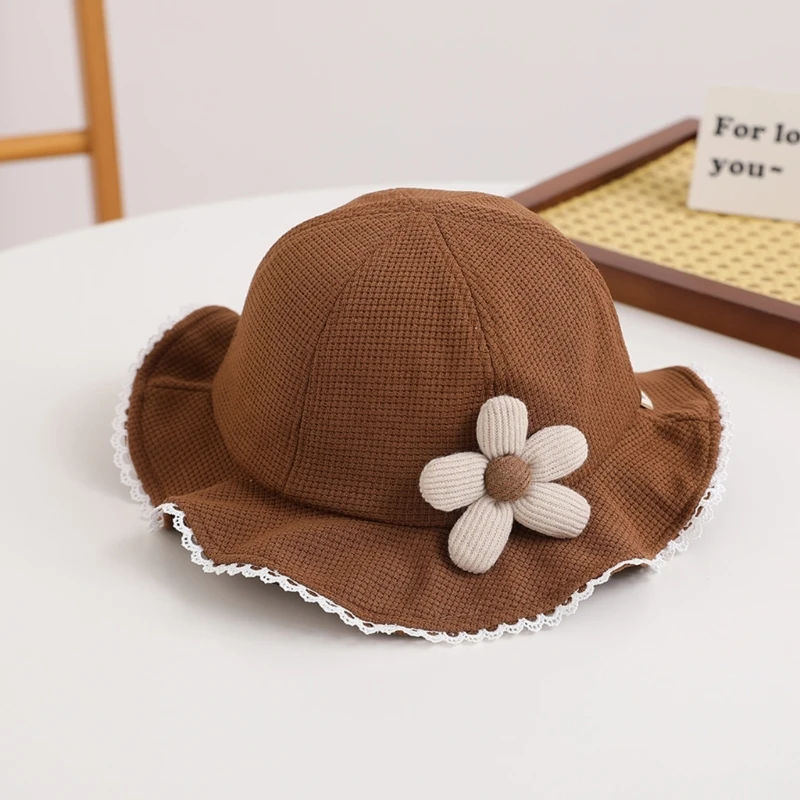 

Toddler Fisherman Hat Sunhat Sun Protections Bucket Hat Wide Brim Cap for Baby