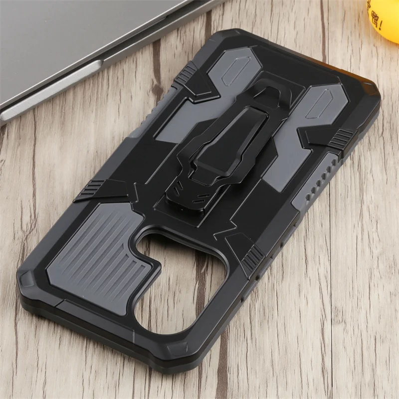 shockproof back clip phone case for infinix hot 9 10 11s play car holder protective cover for infinix note 11 smart4 6 free global shipping