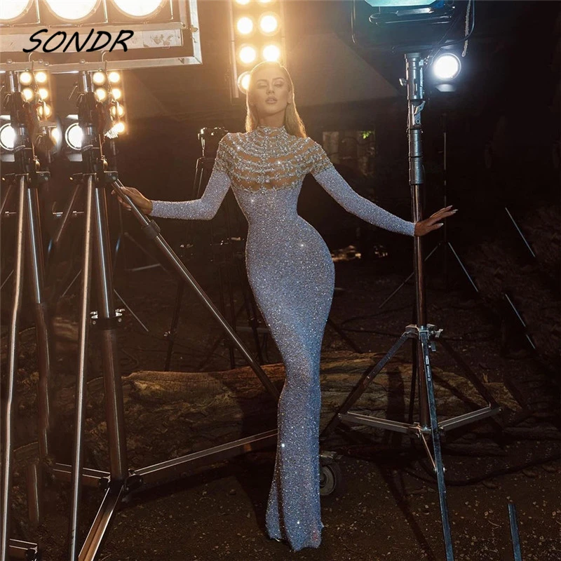 

Женское вечернее серебристое платье макси с блестками, облегающее сексуальное винтажное летнее платье для женщин, 2022