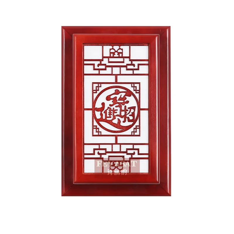 

Modern Bedside Lamp Retro Led Solid Wood Living Room Wall Lamp Stairs Aisle Light Wood Art Study Lamp