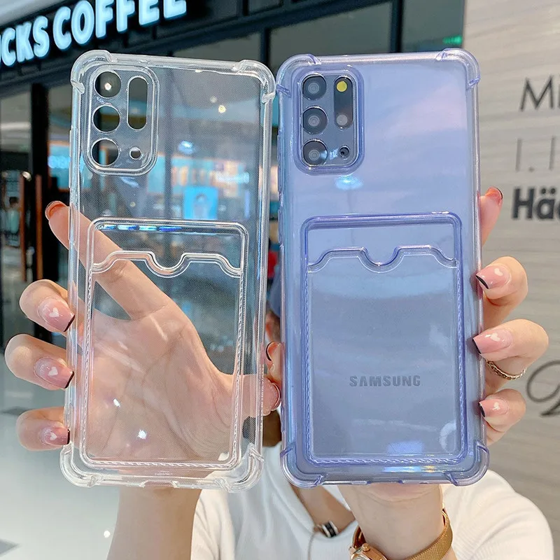 

Card Slots Case For Samsung A52S 5G Case A53 5G A52 A12 A13 A21S A10 A32 A23 A22 A50 A71 A72 A04S S23 S21 S20 FE S22 Ultra Cover
