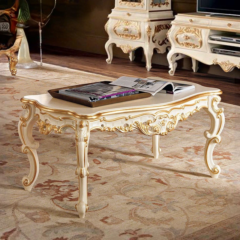 

Европейский роскошный резной чайный столик из массива дерева окрашенная мебель Большая роскошная вилла как долго находится чайный столик из массива дерева