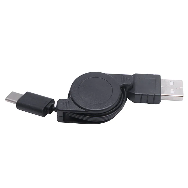 

Dropship Retractable USB2.0 A Male to USB C Type C Data Charging Cable