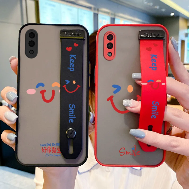 

Case for Samsung A01 A02 A02S A03 Core A03S A04 A10 A10S A11 A13 A20S A21S A22 M22 M32 A30 A31 Colorful Little Smile Case simple