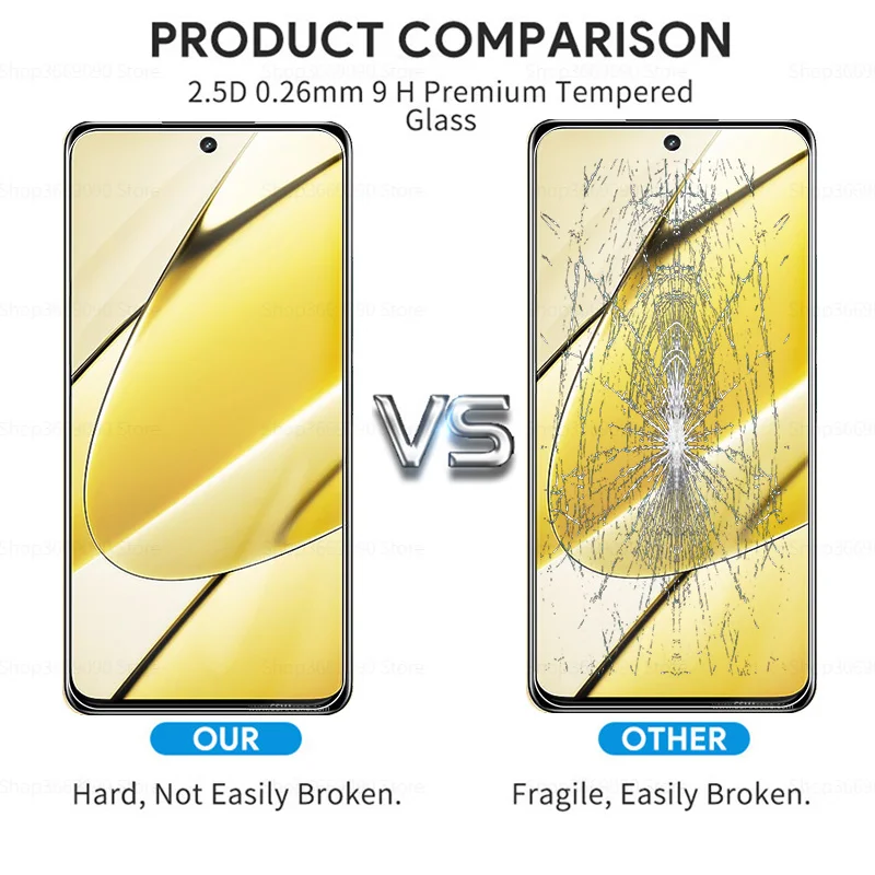 6In1 Protective Glass Case For Realme 11 5G Tempered Realm Readme 11X Realme11 X 6.72'' Screen Lens Camera Protector Film