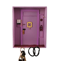 key holder for wall self adhesive key storage rack handmade key hooks storage rack coat hanger for living room porch wall
