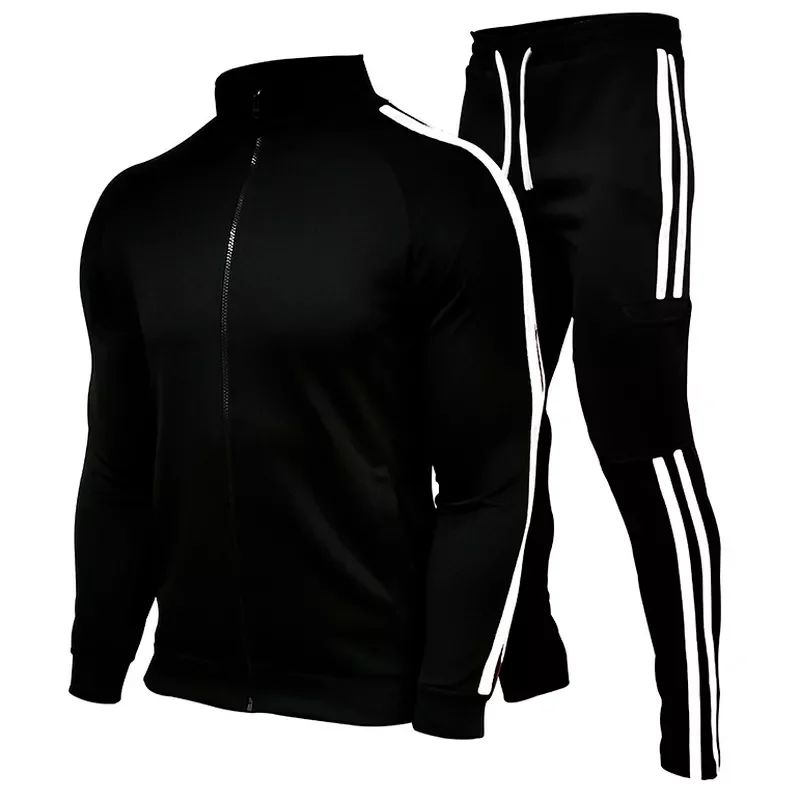 Sets Two Piece Set Tracksuit Casual Zipper Jacke + Pants Harajuku Sport Suits Spring and Autumn Tracksuit Brand Sportswear