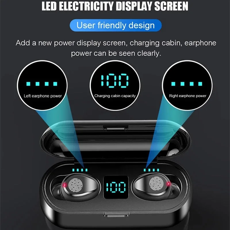

10 шт., беспроводные Bluetooth-наушники с микрофоном