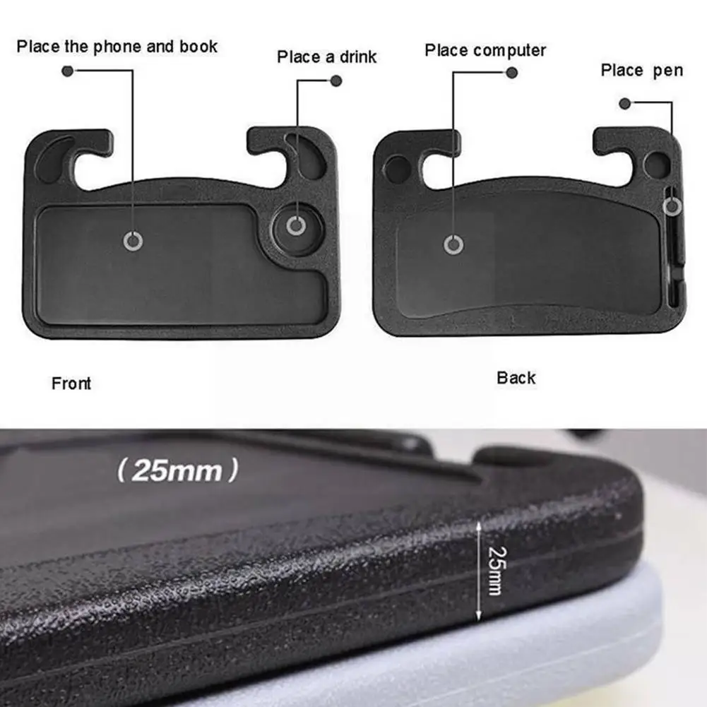 

Car Table Steering Wheel Portable Car Laptop Computer Coffee Table Durable Desk Goods Tray Stand Board Dining Holder Mount Z6o8