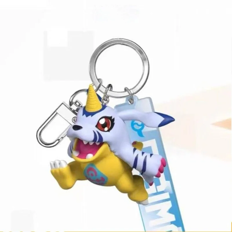 Новая подлинная аниме-фигурка Digimon Adventure 3d брелок для ключей аниме-фигурки Agumon