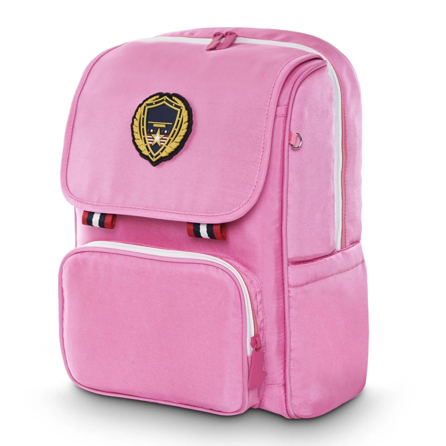 Children England Style Pink School Backpacks Kids Brand New 3D Orthopedic School Bags For Girls Primary Bagpack Mochila Escolar