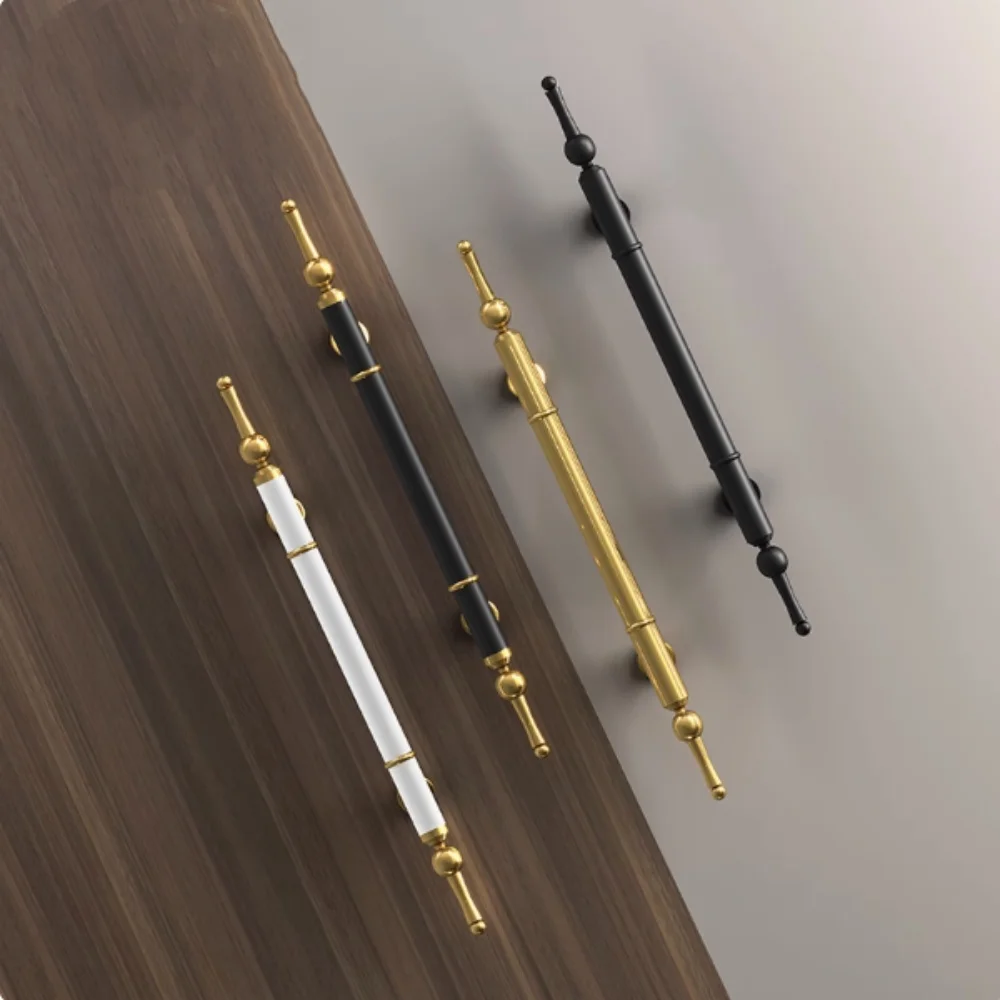 Дверная ручка из цинкового сплава 600/800 мм цвета в ассортименте