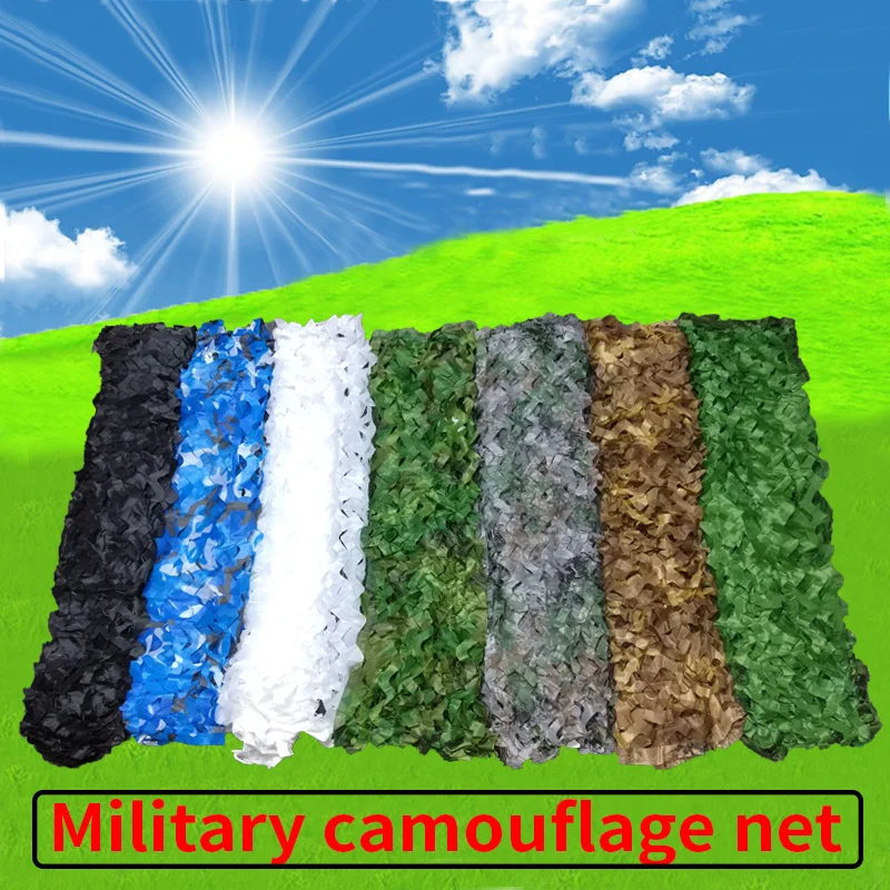 

Military Camouflage Net Camouflage Net Hunting Camouflage Net Awning Gazebo Shade Net White Jungle Blue Black Green Desert