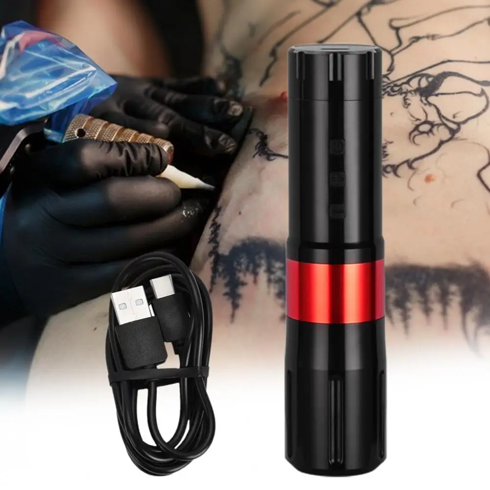 Helpful Ergonomic Handle Adjustable Blue Light Tattoo Pen Cartridge Machine for Women Tattoo Equipment Tattoo Tool