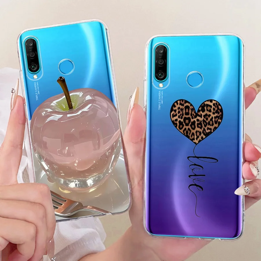 Фото Для Huawei P30 Lite Противоударный прозрачный мягкий силиконовый матовый чехол для Huawei P30Pro P 30lite P 30 Phone Couqes №5