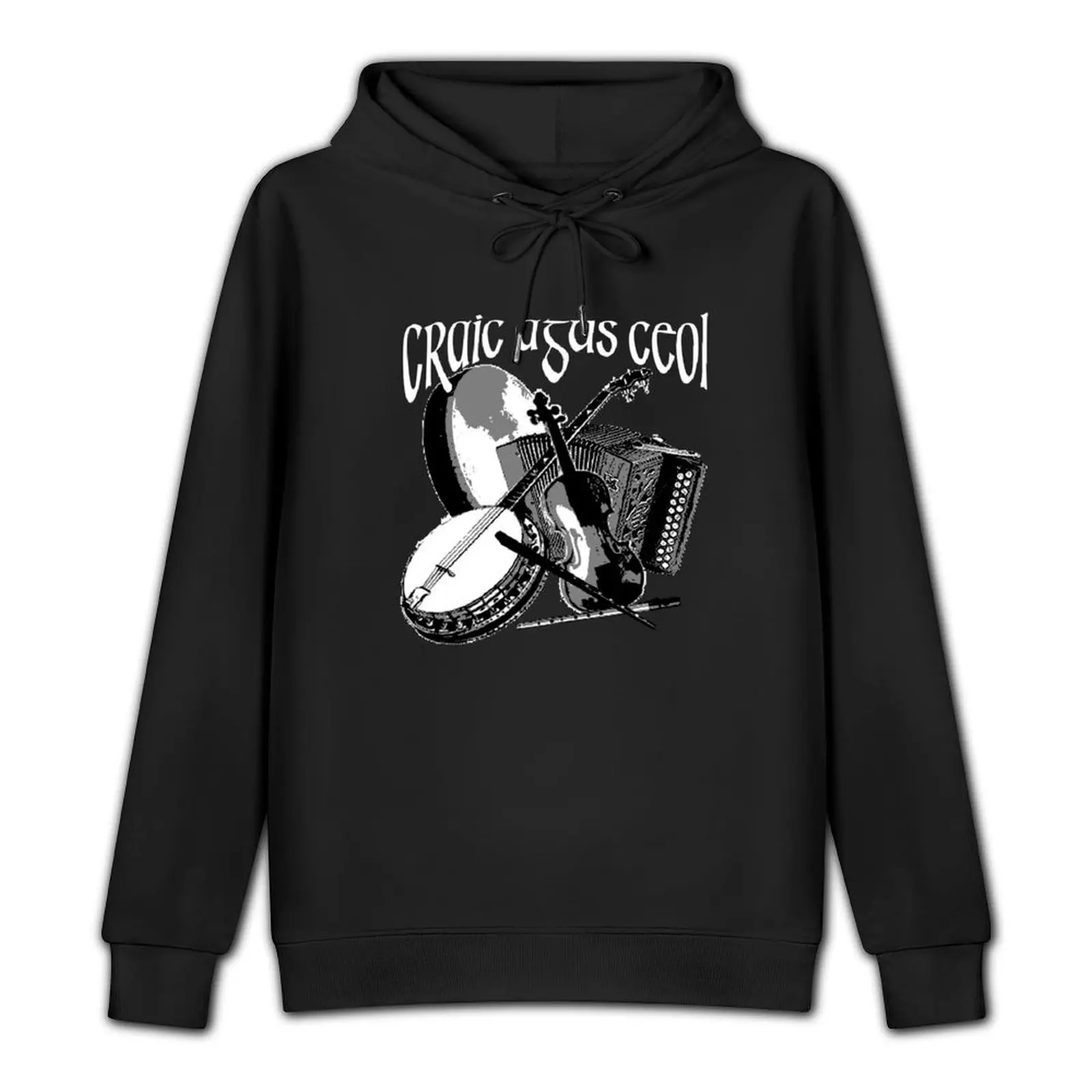 Ирландский Craic agus Ceol - пуловер с ирландской музыкой мужская одежда японская